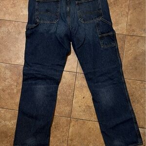 Old navy workwear carpenter jeans 40/34 straight built in tough OBO